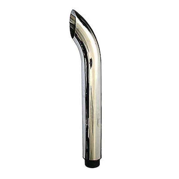 Aftermarket Chrome Exhaust Stack with Bend JDS635 - main